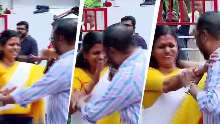 Cherian Philip Viral Video: કોંગ્રેસ નેતાનો મહિલા ધારાસભ્યને જબરદસ્તી ગળે લગાવવાનો VIDEO વાયરલ, BJPએ કહ્યું- આ બેશરમી પર શું કહેશો 1 Cherian Philip Viral Video