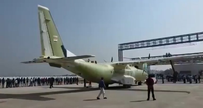 C-295 Military Aircraft: ગુજરાતમાં પ્રથમ 'મેડ ઇન ઇન્ડિયા' સી-295 એરક્રાફ્ટ બનીને તૈયાર, જુઓ વીડિયો 1 C-295 Military Aircraft