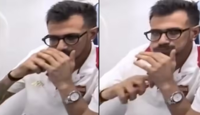 Yuzvendra Chahal E cigarette: ફ્લાઈટમાં ઈ-સિગારેટ પીતા જોવા મળ્યા યુઝવેન્દ્ર ચહલ! પંજાબ કિંગ્સના વીડિયોથી મચ્યો હોબાળો 1 Yuzvendra Chahal E cigarette