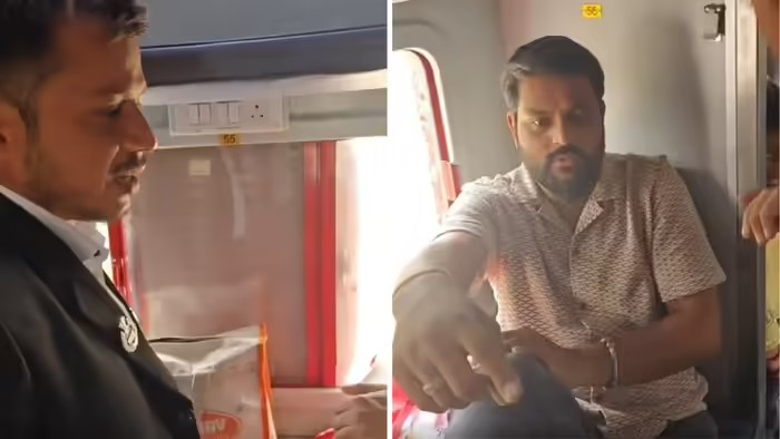 Passenger Without Ticket: જનરલ ટિકિટ લઈને સ્લીપર કોચમાં પેસેન્જરની દાદાગીરી, બિહારની ટ્રેનમાં નિયમો સમજાવતા મુસાફરને TTE અને RPF એ ભણાવ્યો પાઠ 1 Passenger Without Ticket