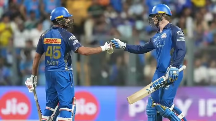 MI vs LSG Records: રિકેલ્ટને કરી પોલાર્ડની બરાબરી, રોહિતનો પણ મોટો પરાક્રમ, MIએ LSG સામે લગાવી રેકોર્ડ્સની ઝડી 1 MI vs LSG Records