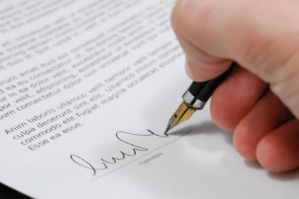 Bank Signature Update