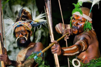 Indonesia Korowai Tribe