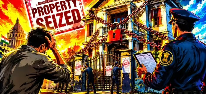 Income Tax Raid Property Seizure