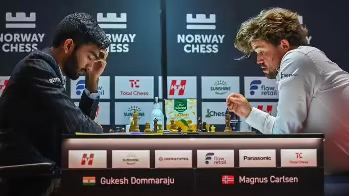 Norway Chess Tournament: Magnus Carlsen એ World Champion D Gukesh ને હરાવ્યા, Points Table માં છેલ્લા સ્થાન પર ભારતીય ખેલાડી 1 Norway Chess Tournament