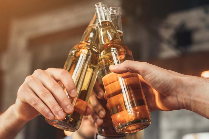 Alcohol consumption in summer