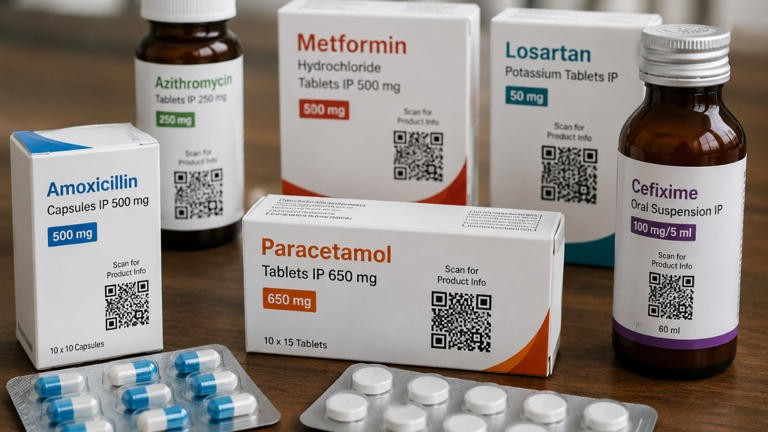QR Code Based Drug Tracking