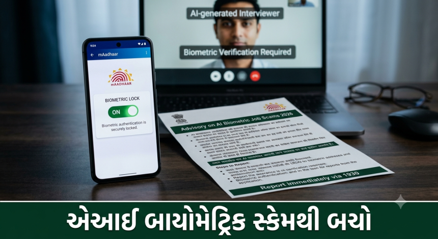 Biometric Scam: ઓનલાઇન ઇન્ટરવ્યુના નામે શરૂ થયો એઆઈ બાયોમેટ્રિક સ્કેમ, સાયબર ગુનેગારોથી બચવા માટે સરકારે જાહેર કરી કડક એડવાઇઝરી 1 Biometric Scam