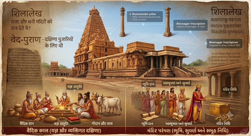 Temple Donation History