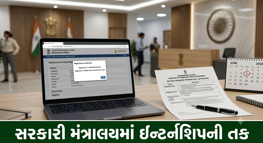 MWCD Internship 2026: ભારત સરકારના મંત્રાલયમાં Internship મેળવવાની તક, દર મહિને મળશે ₹20,000, Last Date નજીક 1 MWCD Internship 2026