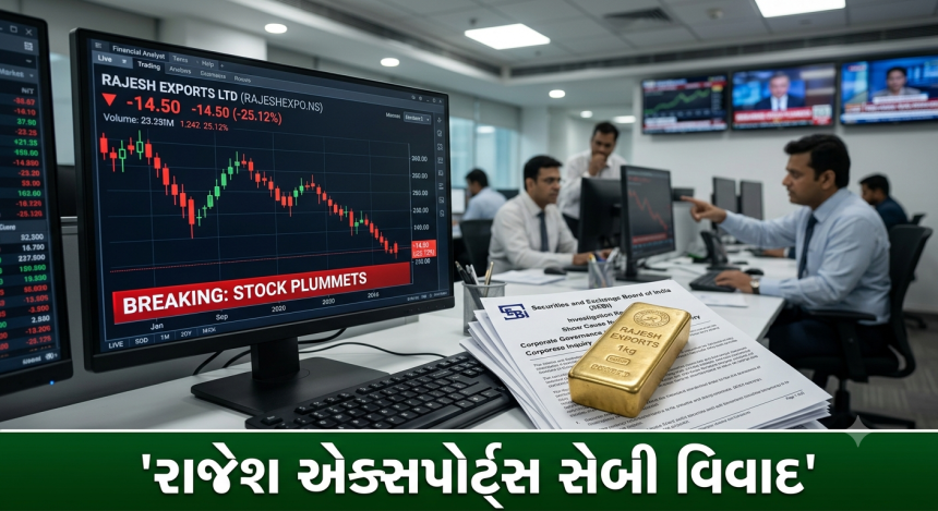 Rajesh Exports SEBI Investigation: 15.15 લાખ કરોડનું ગોલ્ડન જુઠાણું, દુનિયાના સૌથી મોટા એકાઉન્ટિંગ સ્કેમનો પર્દાફાશ 1 Rajesh Exports SEBI Investigation