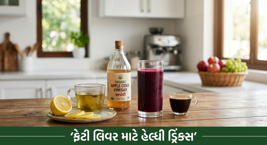Drinks for Liver Health: ફેટી લિવરની સમસ્યાથી મેળવો કાયમી મુક્તિ, જમા થયેલી ચરબીને કુદરતી રીતે ઓગાળશે આ ૫ હેલ્ધી ડ્રિંક્સ 1 Drinks for Liver Health
