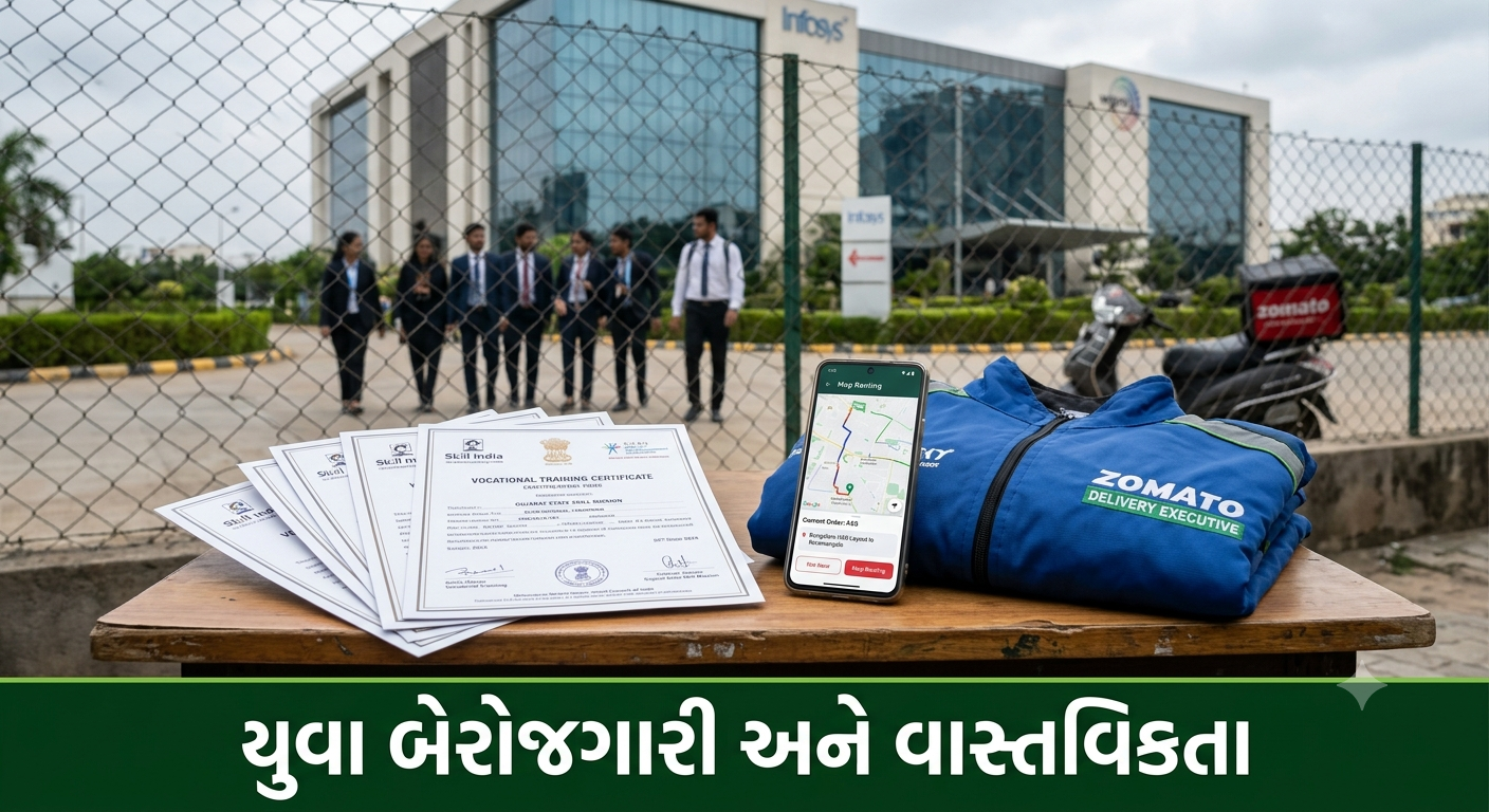 SkillIndia Unemployment Youth Crisis