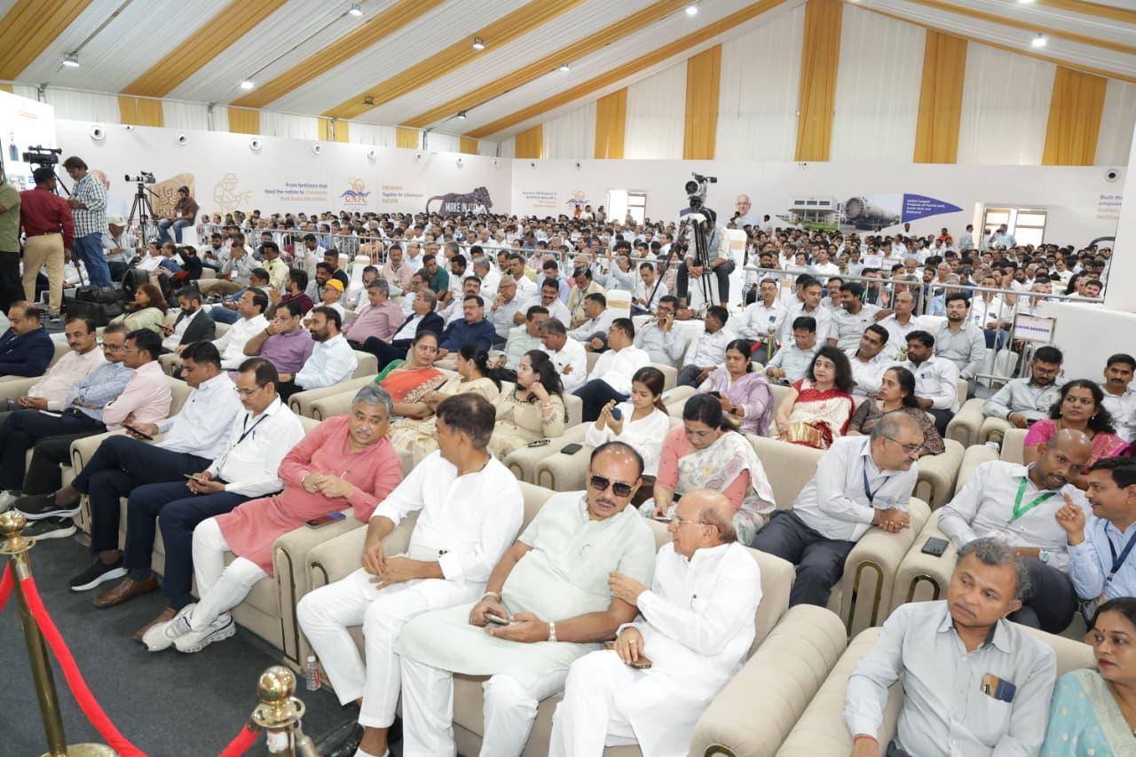 GNFC Golden Jubilee celebration Bharuch: ભરૂચમાં GNFCના સુવર્ણ જયંતિ મહોત્સવ કાર્યક્રમ યોજાયો 5 IMG 20260616 WA0013