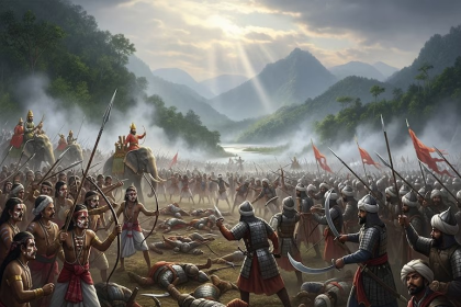 Bakhtiyar Khilji defeat