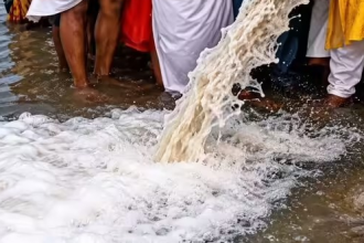 Milk Pollution Narmada River