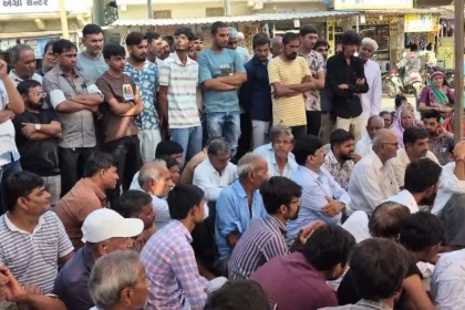 Morbi Jetpar Farmers Hunger Strike