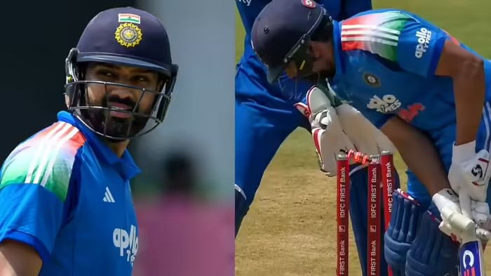 Ind Vs Afg 2nd ODI: રાશિદ ખાનની જાદુઈ ગૂગલી સામે રોહિત શર્મા લાચાર, ૯૨.૭ કીમીની સ્પીડે ઉડાવ્યા સ્ટમ્પ 1 Ind Vs Afg 2nd ODI