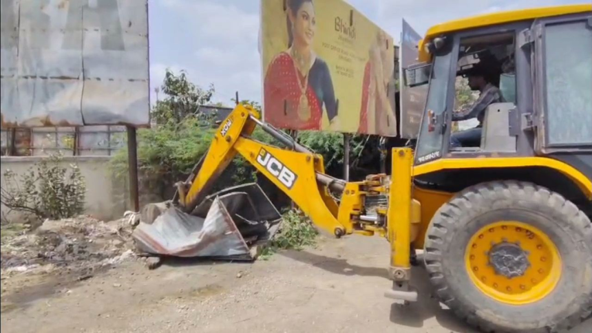 Manavadar Anti Encroachment Drive
