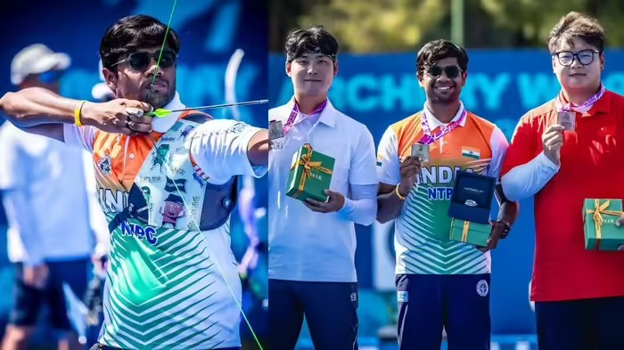 Dheeraj Bommadevara Archery: આર્ચરી વર્લ્ડ કપમાં ધીરજ બોમ્માદેવરાનો ડબલ ધમાકો, બે ગોલ્ડ જીતી રચ્યો ઈતિહાસ 1 Dheeraj Bommadevara Archery