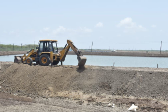Navsari Prawn Ponds Demolition