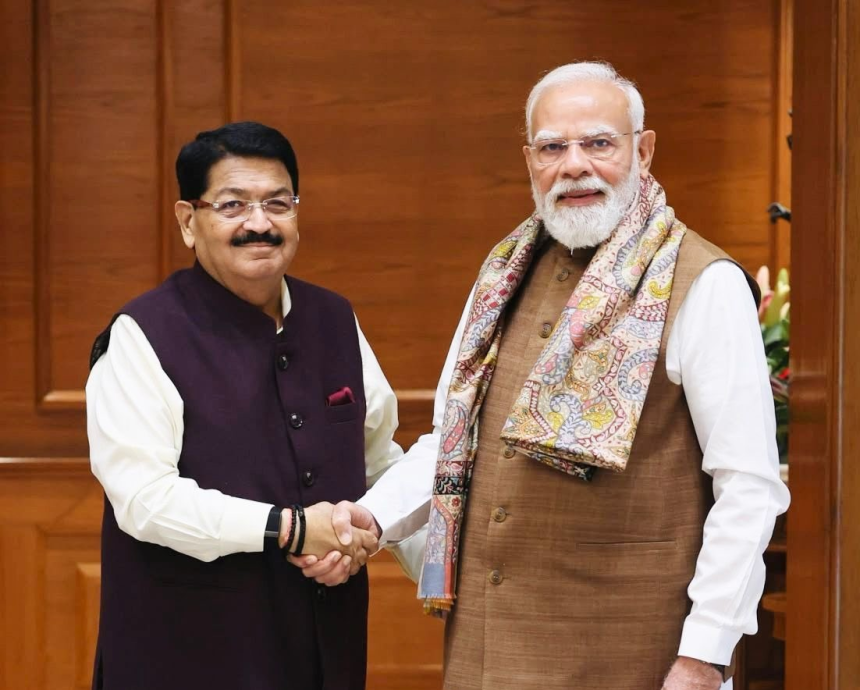 Parimal Nathwani Rajya Sabha: પરિમલ નથવાણીએ રાજ્યસભાના સભ્ય તરીકે શપથ લીધા બાદ વડાપ્રધાન નરેન્દ્ર મોદી સાથે કરી મુલાકાત 1 Parimal Nathwani Rajya Sabha