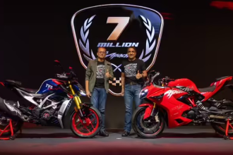 TVS Apache 7 Million Sales