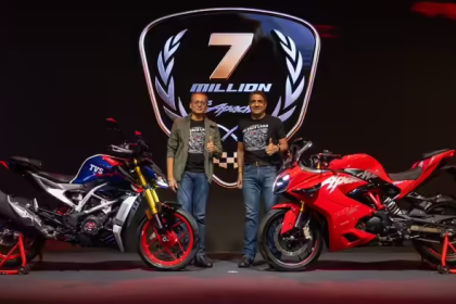 TVS Apache 7 Million Sales