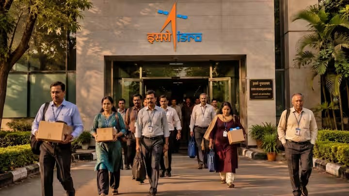 ISRO Brain Drain: ISRO માં બ્રેઈન ડ્રેઈન: ગગનયાનથી ચંદ્રયાન સુધીના મોટા પ્રોજેક્ટના વૈજ્ઞાનિકો છોડી રહ્યા, સરકારે નવા નિયમો લાગુ કર્યા 1 ISRO Brain Drain