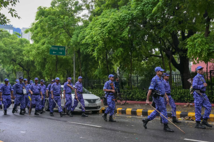 Delhi RAF Pellet Firing