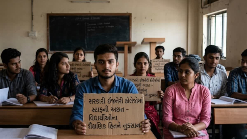 Gujarat Engineering Staff Shortage