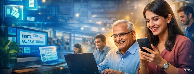 Sugam Digital Gujarat Portal: સરકારી પ્રમાણપત્રો હવે ઘરે બેઠા: 'સુગમ ડિજિટલ ગુજરાત' પોર્ટલ શરૂ 1 Sugam Digital Gujarat Portal