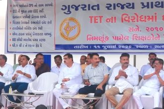 Gujarat Teachers Protest