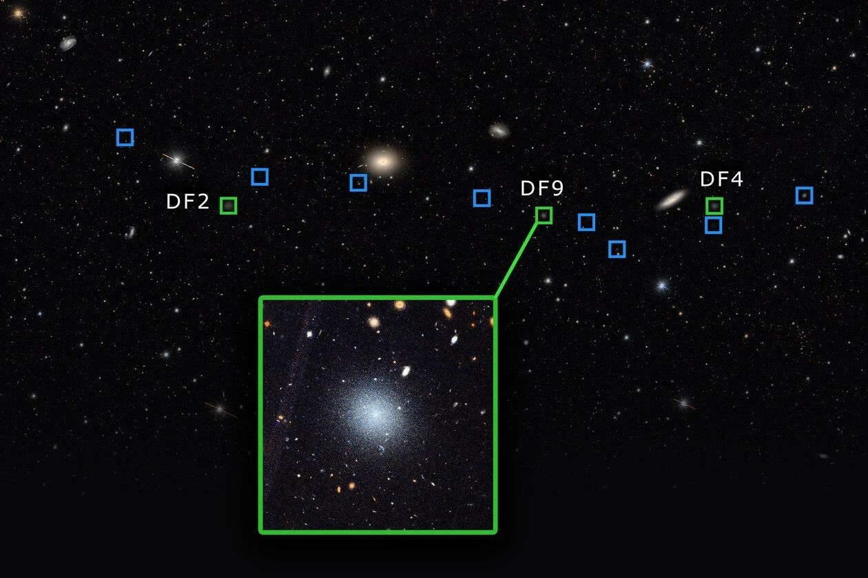 DF9 Galaxy Without Dark Matter