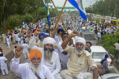 Shambhu border farmers protest