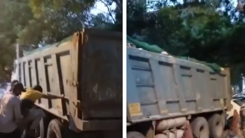 Jantar Mantar Stones Truck