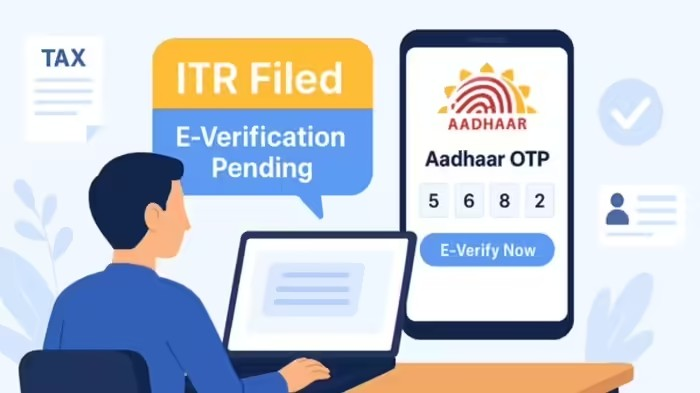 ITR e-Verification: ITR વેરિફિકેશન વગર નહીં મળે રિફંડ, જાણો ઓનલાઈન e-Verify કરવાની સરળ પ્રક્રિયા 1 ITR e-Verification