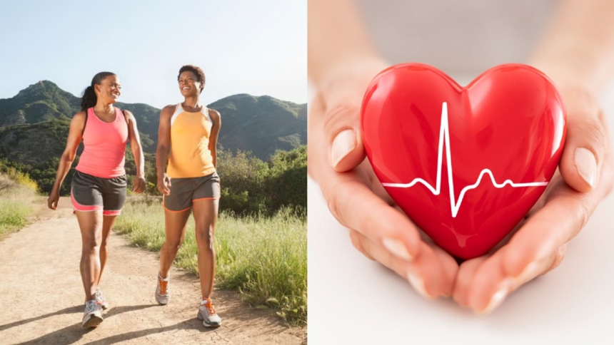 Walking benefits for Heart