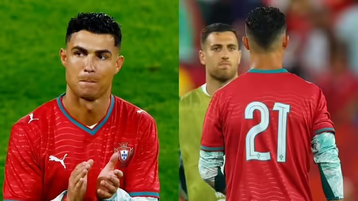 Cristiano Ronaldo Tribute: ક્રિસ્ટિયાનો રોનાલ્ડોએ શા માટે પહેરી ૨૧ નંબરની જર્સી? ક્રોએશિયાને હરાવ્યા બાદ પોર્ટુગલની ટીમ થઈ ગઈ ભાવુક 1 Cristiano Ronaldo Tribute