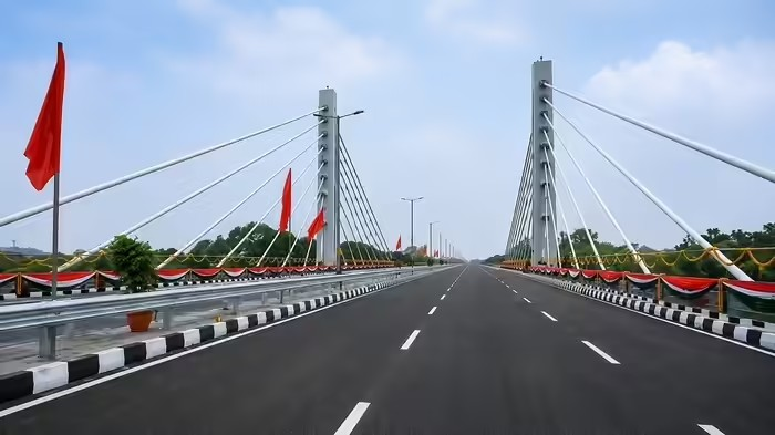 Gujarat First Urban Cable Stayed Flyover: અમદાવાદ-ગાંધીનગર કોરિડોરને મળી નવી ઓળખ, પ્રથમ કેબલ-સ્ટેડ ફ્લાયઓવરનું લોકાર્પણ, ટ્રાફિકની સમસ્યાથી મળશે મુક્તિ 1 Gujarat First Urban Cable Stayed Flyover