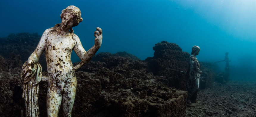 Baia Underwater City: રોમન અમીરોનું 'લાસ વેગાસ' ગણાતું બાઇયા શહેર આજે સમુદ્રમાં સમાઈ ગયું, 2,200 વર્ષ જૂનો ઇતિહાસ ફરી ચર્ચામાં 1 Baia Underwater City