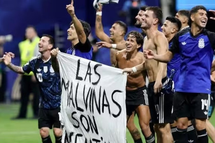 Falkland Banner Controversy