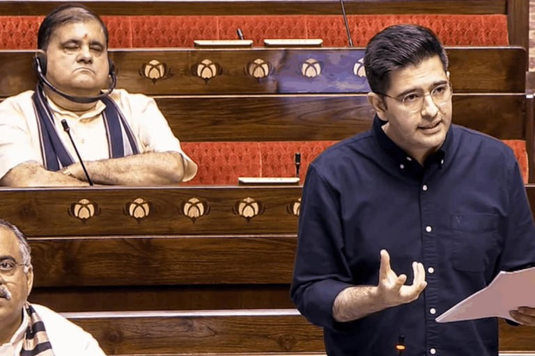 Raghav Chadha NEET Bill: રાજ્યસભામાં રાઘવ ચઢ્ઢાએ લોક પરીક્ષા સુધારા બિલને આપ્યું સમર્થન, કહ્યું- ‘હેડલાઇન નહીં, આઉટકમ જોઈએ’ 1 Raghav Chadha NEET Bill