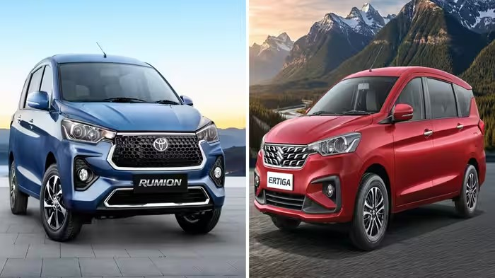 Maruti Ertiga Toyota Rumion Sales: જુલાઈ 2026 માં 7-સીટર કારોનું ધૂમ વેચાણ, મારુતિ અર્ટિગા, XL6 અને ટોયેટા રૂમિયને બનાવ્યો નવો રેકોર્ડ 1 Maruti Ertiga Toyota Rumion Sales