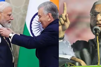 Owaisi PM Modi Uzbekistan Award
