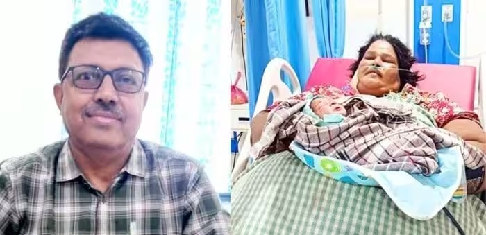Rajkot 180 Kg Woman Delivery