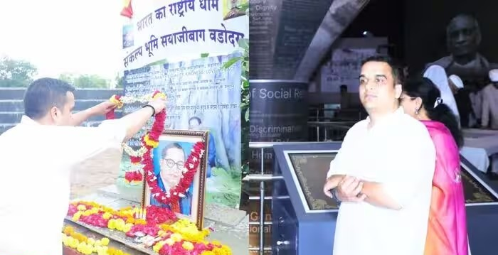 Harsh Sanghavi Sankalp Bhoomi Visit: આંબેડક સંકલ્પભૂમિ સ્મારકમાં શું-શું હશે? હર્ષ સંઘવીએ કરી સ્થળ મુલાકાત, જાણો સંપૂર્ણ વિગતો 1 Harsh Sanghavi Sankalp Bhoomi Visit