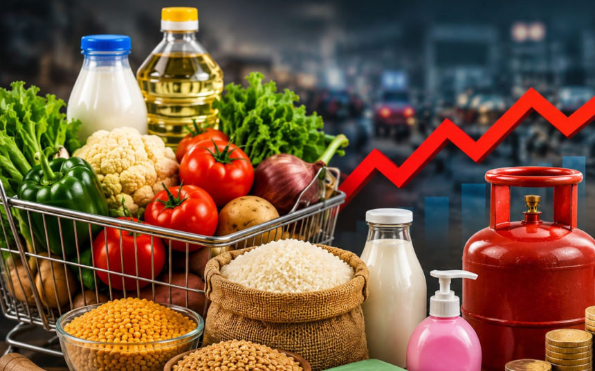 Food Inflation India: રસોડું મોંઘું થયું, હવે તહેવારોની ખુશી પણ ખિસ્સાને ભારે પડશે! સામાન્ય પરિવારના બજેટ પર મોંઘવારીનો ડબલ માર 1 Food Inflation India