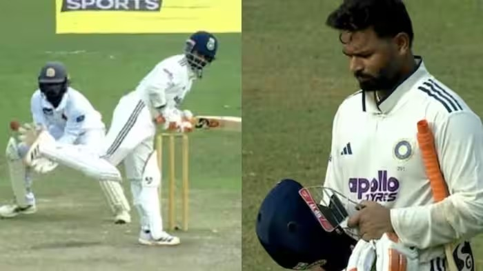 Rishabh Pant Viral Video: 21 બોલ સુધી ખાતું પણ ન ખૂલ્યું, પછી ઋષભ પંતે કરી એવી હરકત કે કોમેન્ટેટર્સ પણ હસતા રહી ગયા 1 Rishabh Pant Viral Video