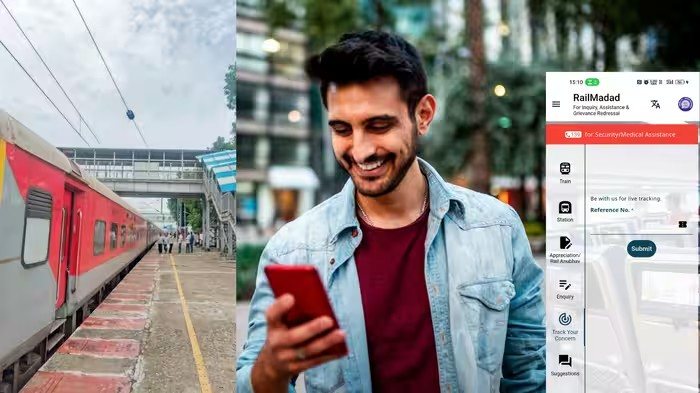 Rail Madad App: ટ્રેનમાં AC નથી ચાલતું અથવા ટોયલેટ ગંદું છે? સીટ પર બેઠા-બેઠા એપથી આ રીતે કરો ફરિયાદ 1 Rail Madad App